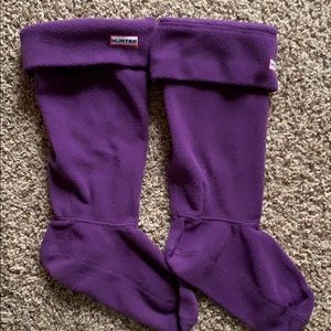 Hunter boot socks size m/l